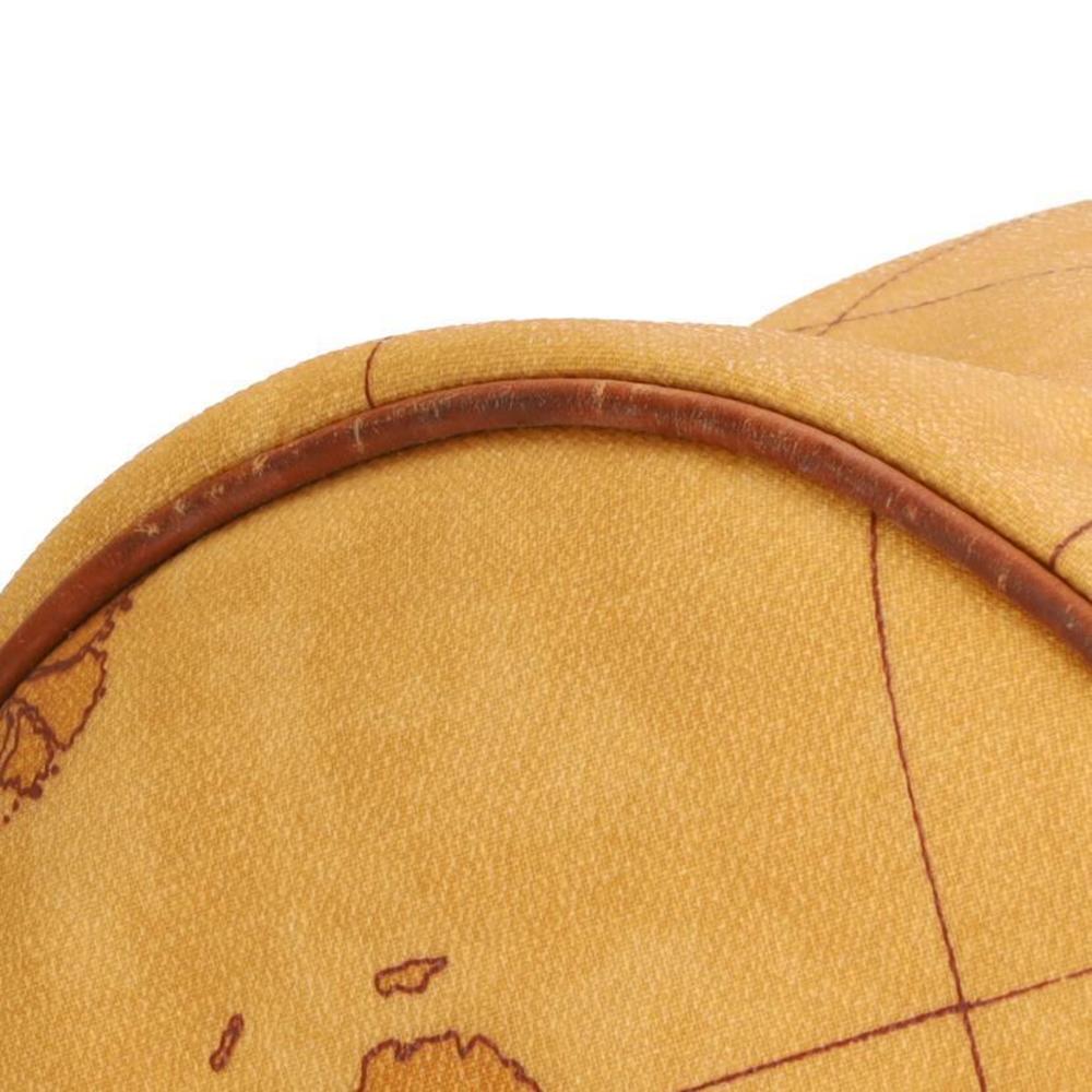 Prima Classe Leather Map Pattern Backpack - Picture 7 of 10